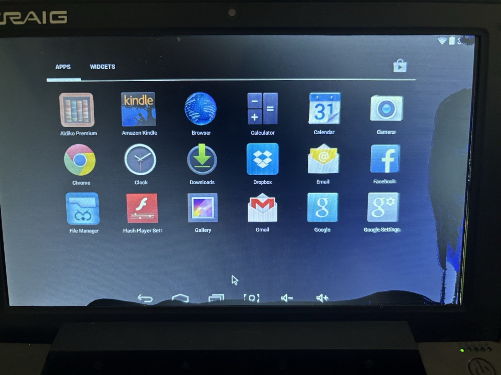 Icraig Model CLP291 Dual Core Android 4.4.2 4GB Slimbook Read Description