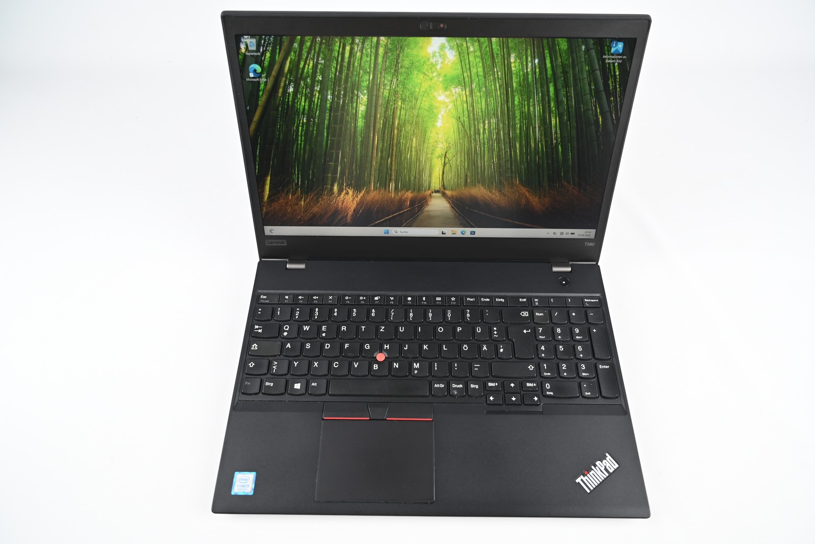 Lenovo ThinkPad T580 Laptop i5-8250U 8GB DDR4 256GB NVMe 15.6 FHD W11 Pro #8