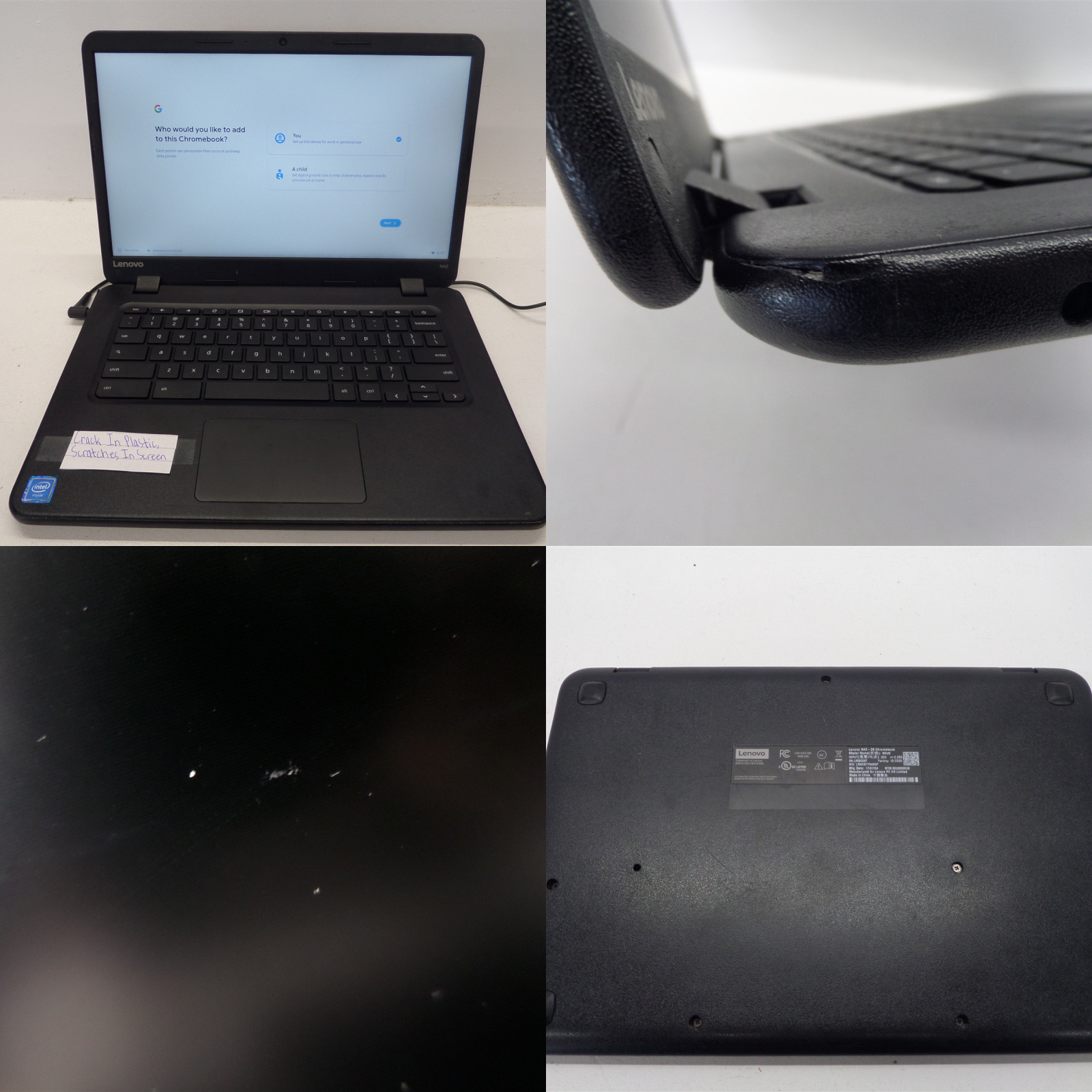 Lot Of 11 Lenovo N42-20 80US 14″ Chromebook 16GB SSD 80US0000US READ DESC.