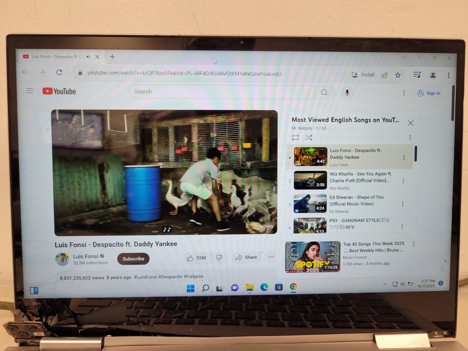 Lenovo yoga 730 14″ touch i5-8250u 1.6ghz 8gb ram no ssd *parts READ MP1DWH8E