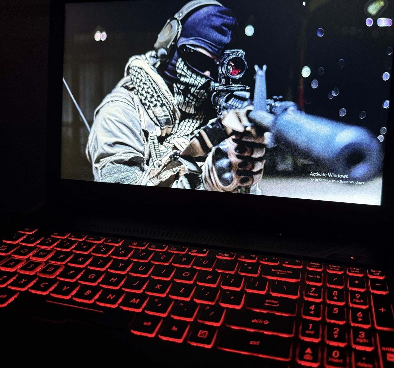 15.6″ Asus TUF FX504G | Hex-i7 8th w/GeForce | 16G | 128G SSD+1TB HDD | xBATTx