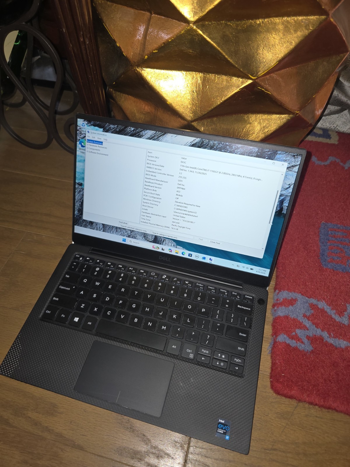 Dell XPS 13 9305 11th Gen i7-1165G7 16GB 512GB SSD Windows 11 – W/ Charger