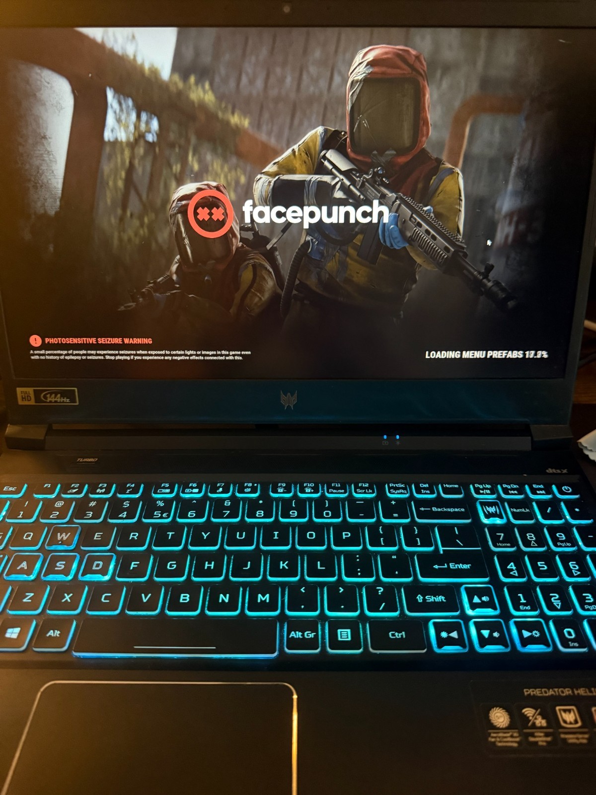 Acer Predator Helios 300 15.6 Laptop + I7-11800H + 1TB SSD + 32GB RAM + RTX 3060