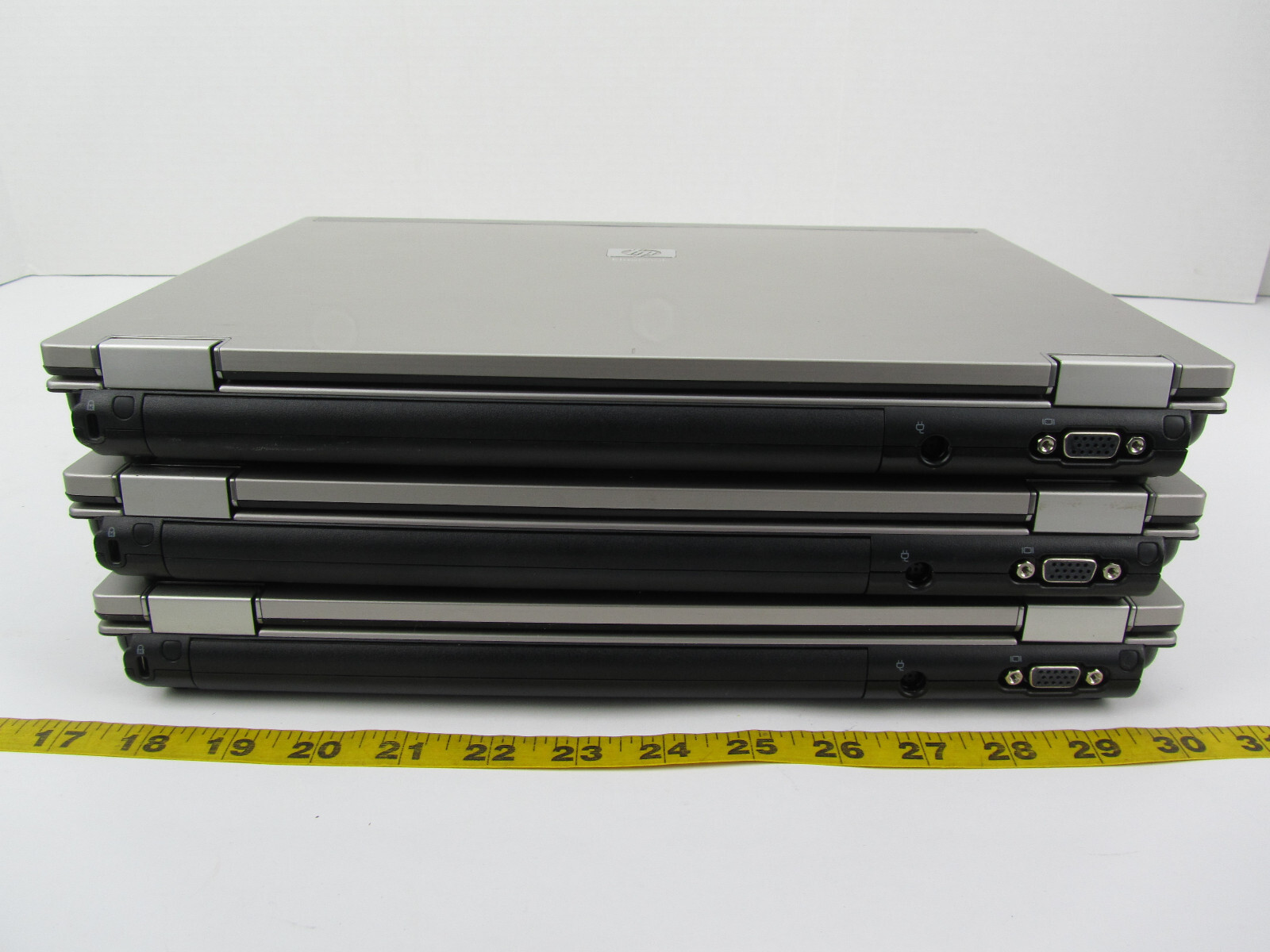 Lot of 3 HP EliteBook 6930P Laptop PC Computers Intel Core 2 Duo 2.53 NO HDD H21