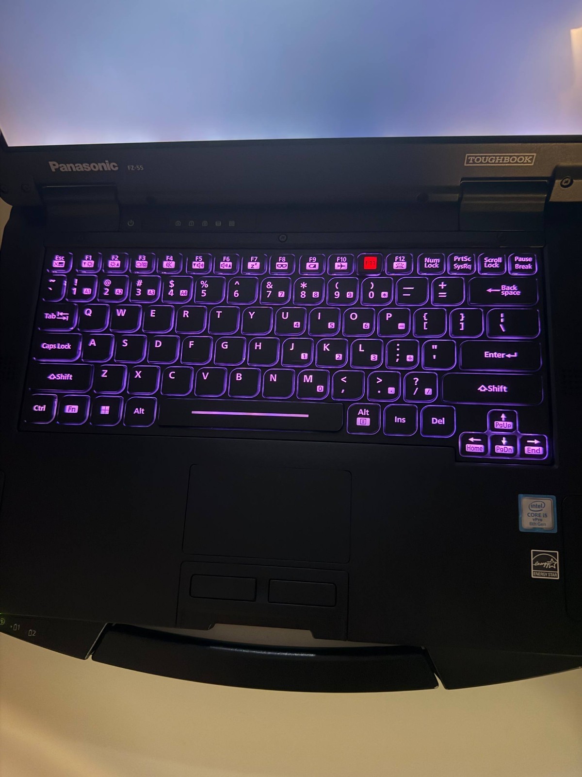 Panasonic Toughbook FZ-55 Touchscreen i5-8365 16GB 1TB SSD Win11pro DVD/LTE/dGPS