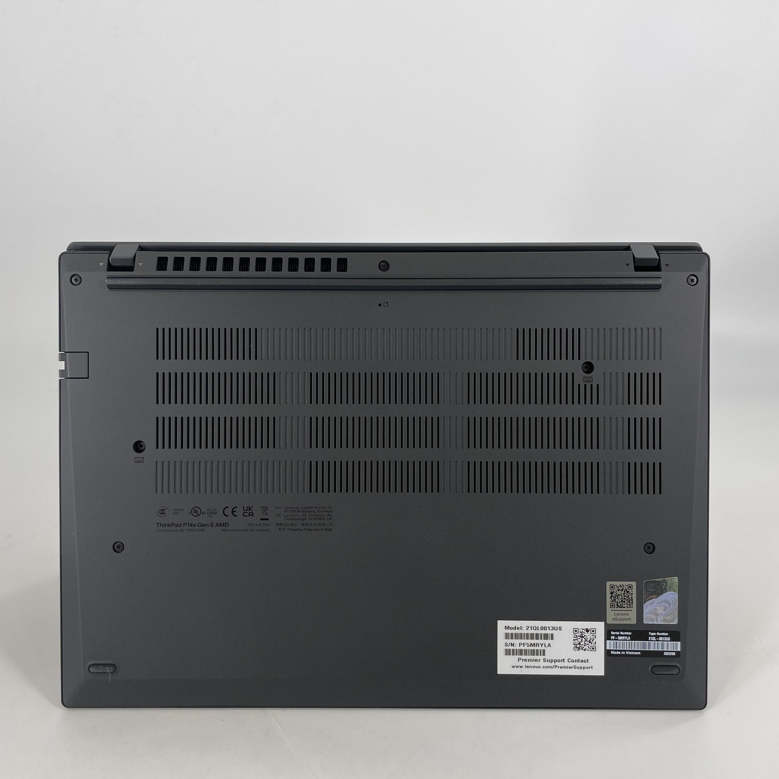 Lenovo ThinkPad P14s Gen 6 Black WUXGA 2.0 GHz Ryzen AI 7 PRO 350 32GB 1TB SSD