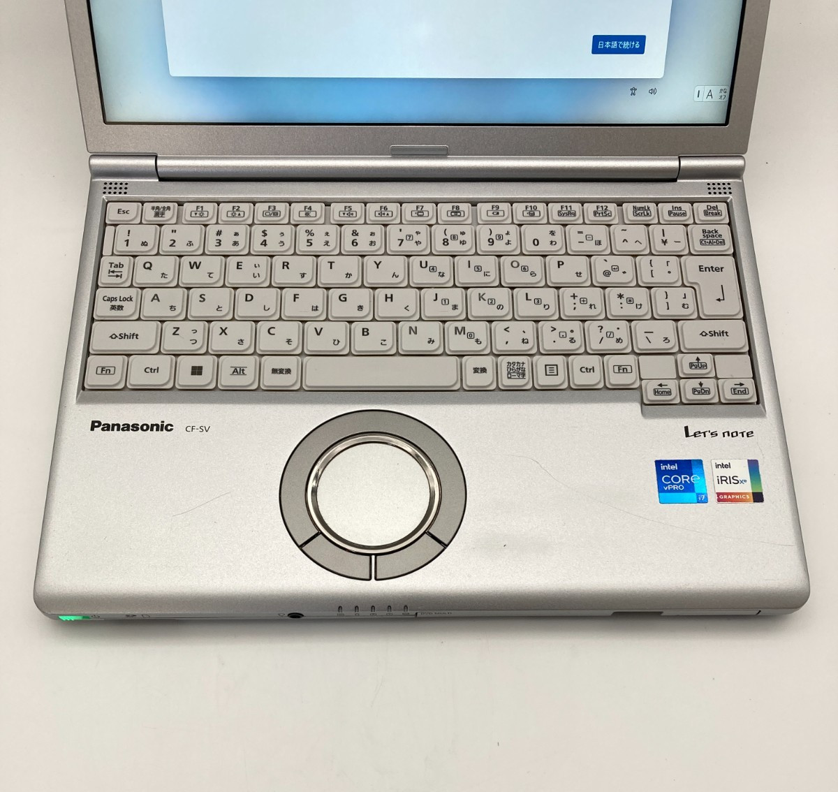 Panasonic Let’s note CF-SV1 Core i7-1185G7 RAM 16GB SSD 512GB ODD WUXGA w/ AC