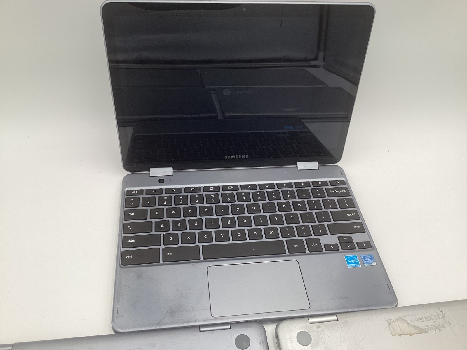 Lot of 5 Samsung Chromebook Plus XE521QAB / XE520QAB – PARTS/REPAIR – Enrolled