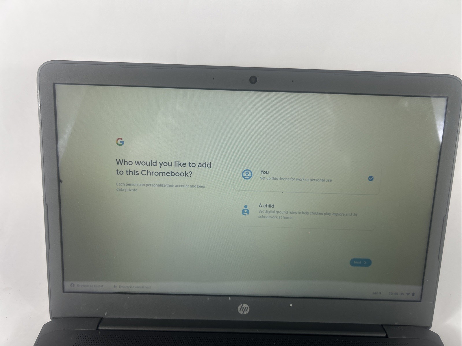 HP 14 G6 EE Chromebook Touch Screen 14″ 4GB 32GB Education Edition