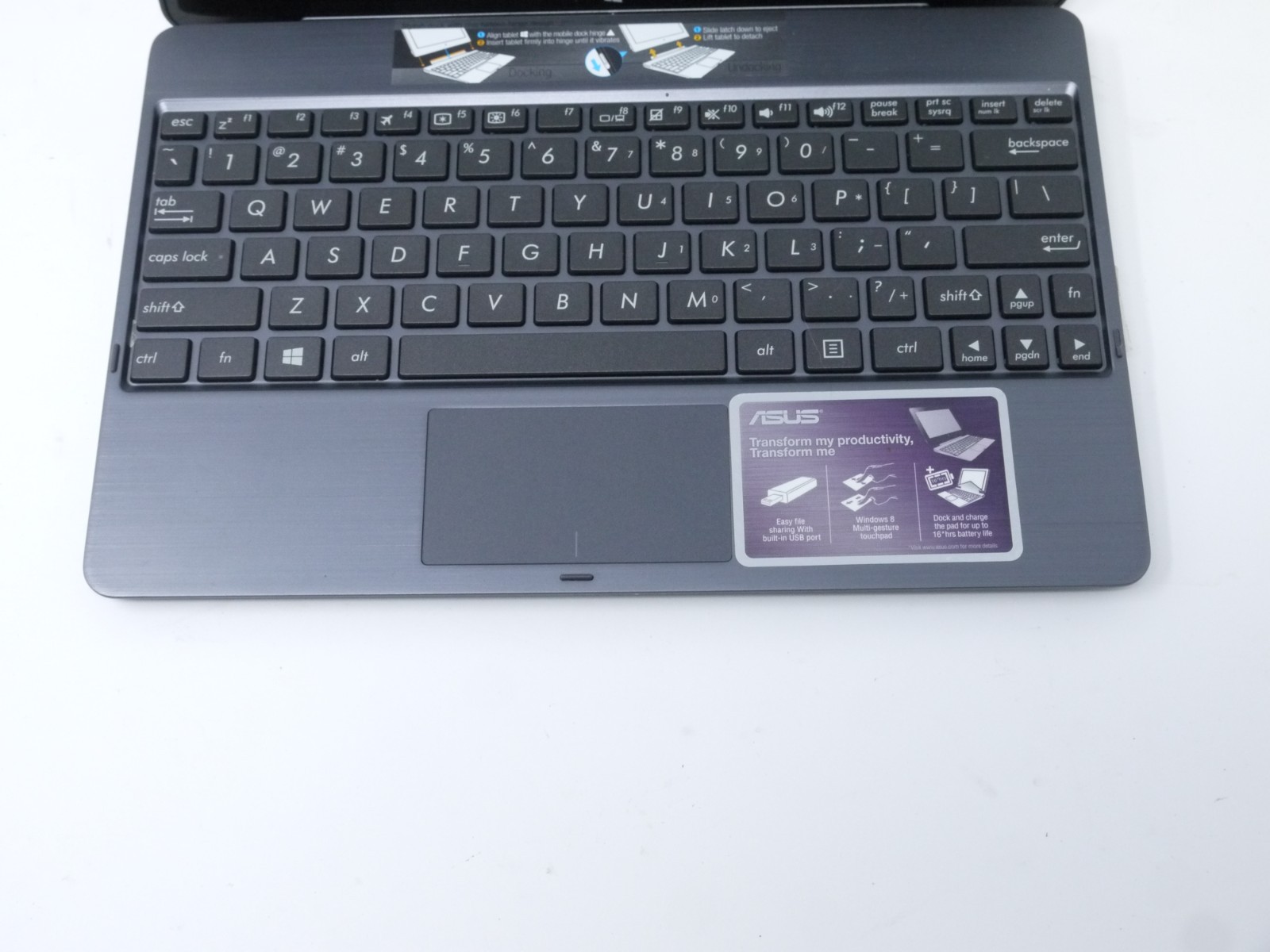 ASUS VivoTab TF600T 10.1″ Windows RT 8.1 32GB Tablet w/ Keyboard – Working Great