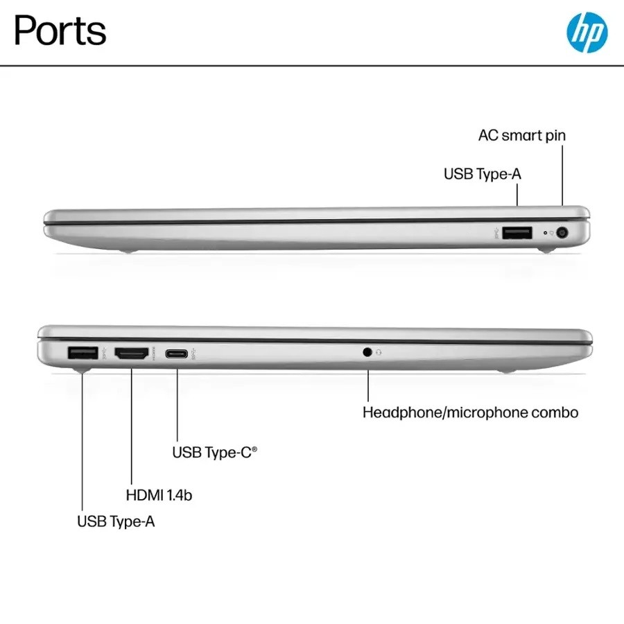 HP 15.6″ FHD Touchscreen Laptop Intel Core i7-1355U UpTo 64GB RAM 2TB – Open Box