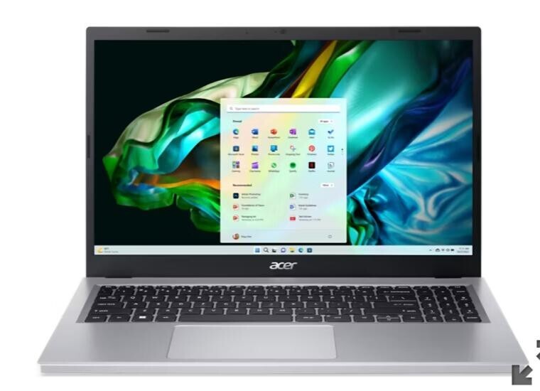 Acer Aspire 3, 15.6″ Full HD Display, Intel Core i3-N305, Intel UHD Graphics, 8G