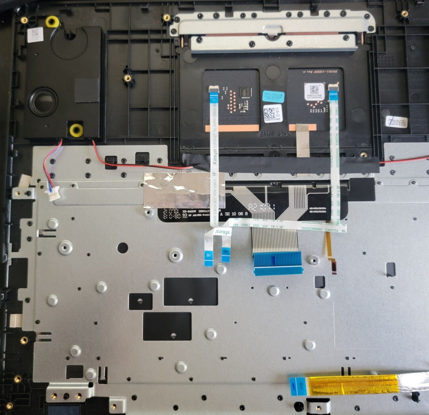 ASUS E510 L510M Black Intel Celeron HDMI Laptop Keyboard Base Only – For Parts
