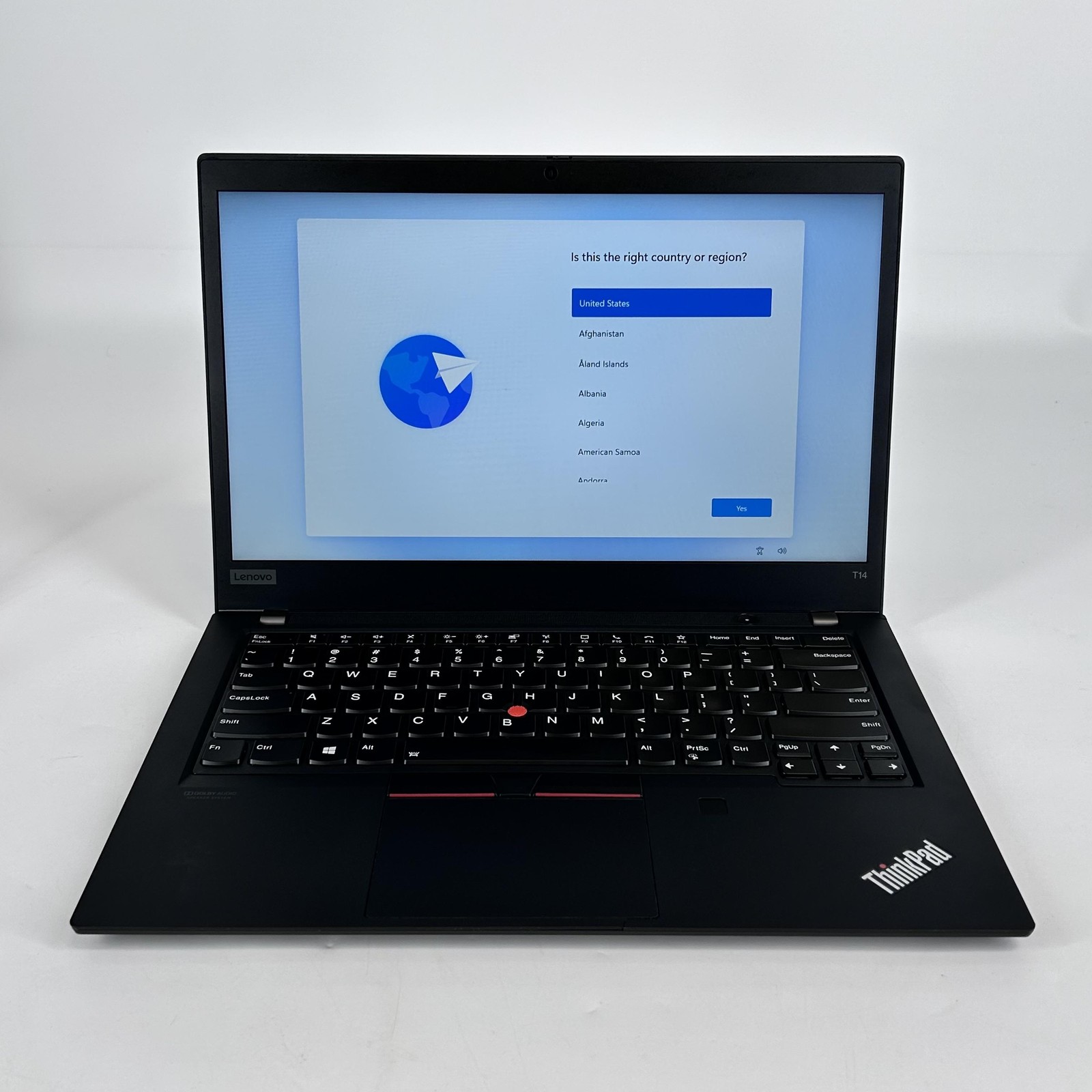 Lenovo ThinkPad T14 Gen 1 Black HD i5-10210U 1.60GHz 8GB 256GB SSD Good