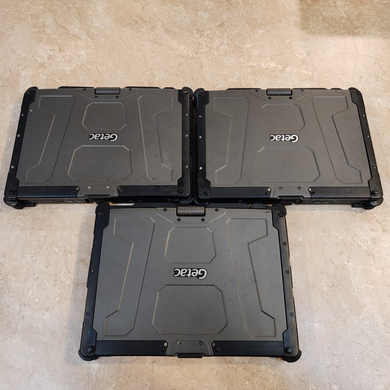 3x Lot 2-in-1 Getac V110 G3 11.6″ Touch Tablet PC i5-6200U 128GB SSD 16GB RAM