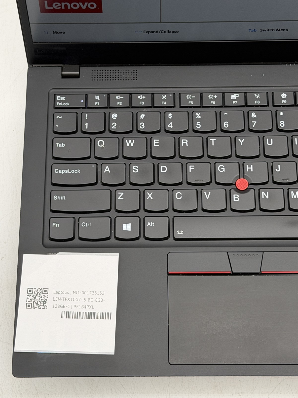 Lenovo ThinkPad X1 Carbon (7th) 14″ i5-8265U 8GB 128GB |NO OS Read|
