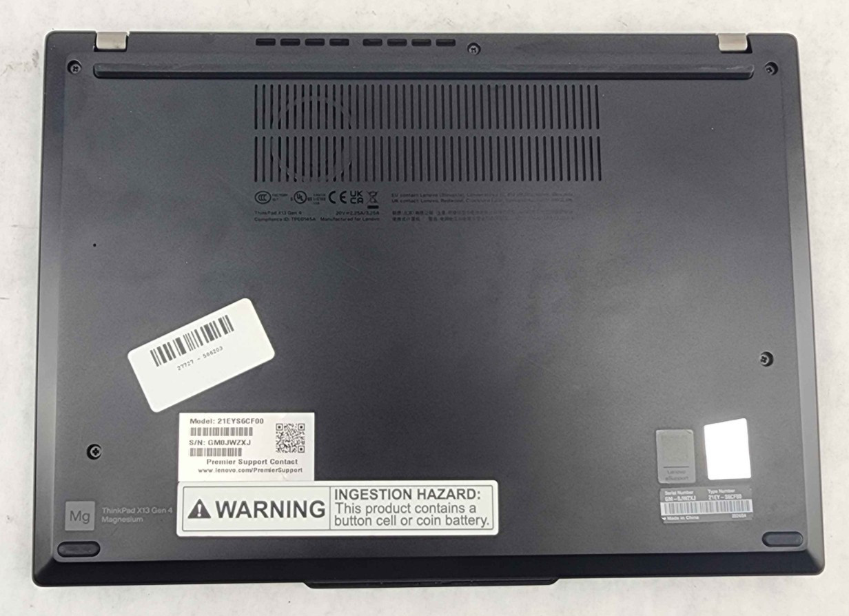 Lenovo ThinkPad X13 Gen 4 Touchscreen i7-1365U 16GB RAM 512GB SSD No OS
