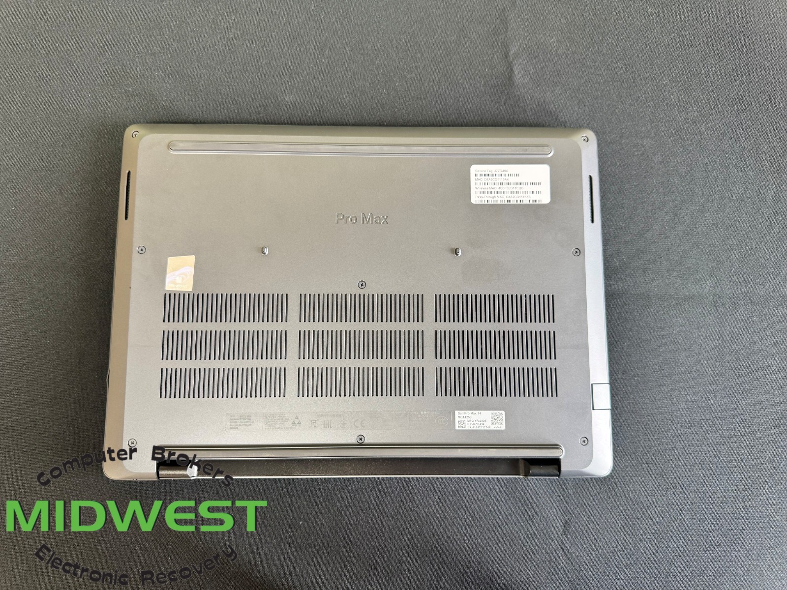 Dell Pro Max 14 MC14250 Ultra 7 265H 2.2GHz 16GB 512GB SSD