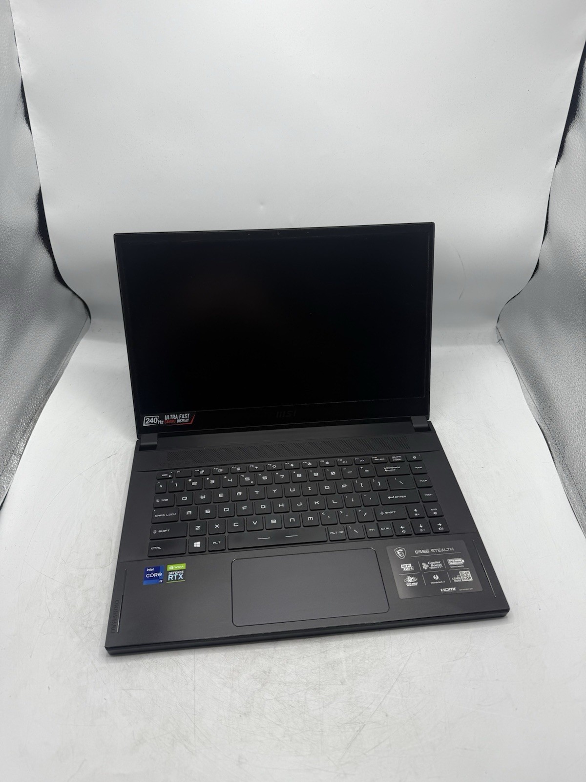 MSI Stealth GS66 15.6″ FHD i9-11900H 2.5GHz 8GB RAM RTX 3080 READ