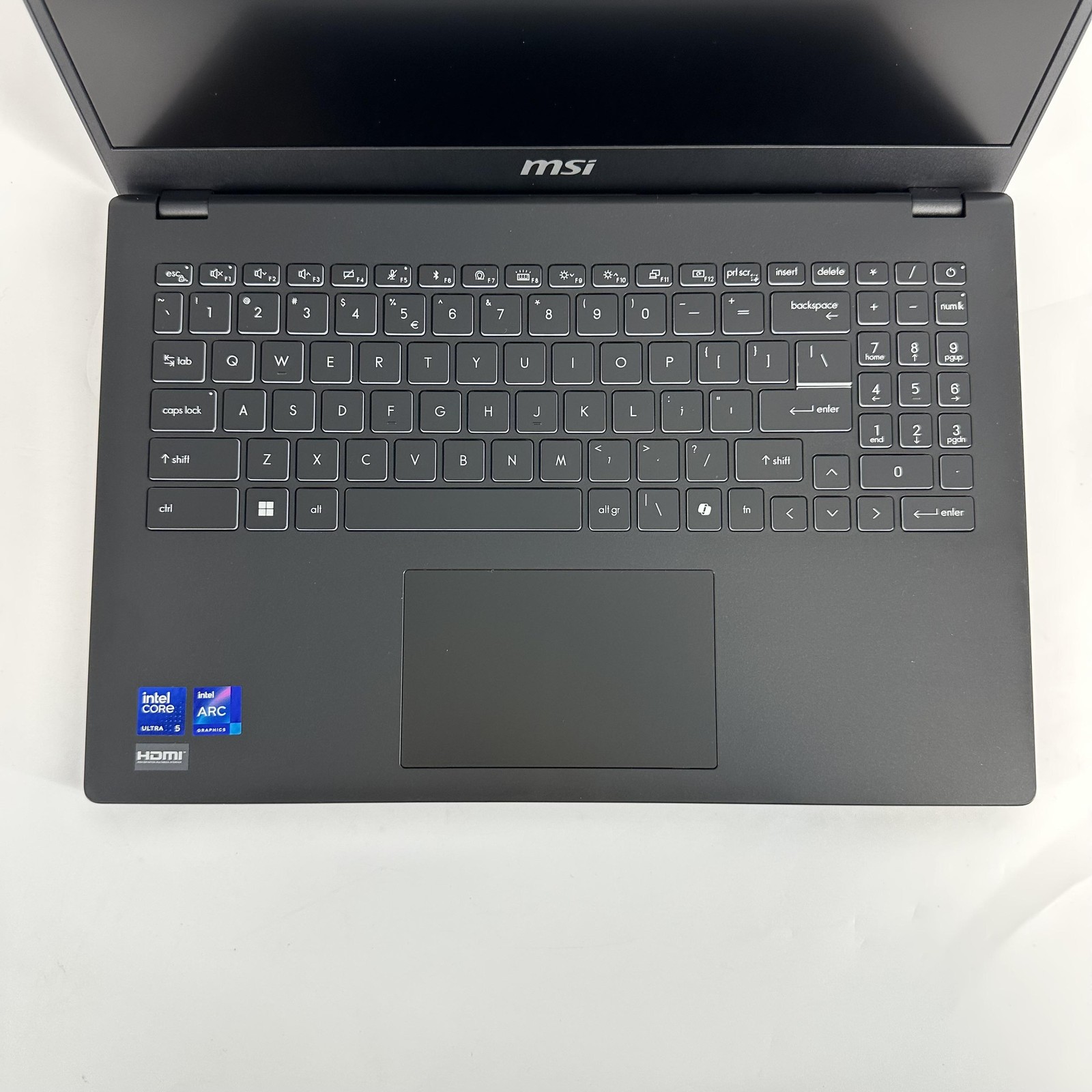 MSI Modern 15 H AI 15 Black FHD 3.6 GHz Ultra 5 125H 16GB RAM 1TB SSD Very Good