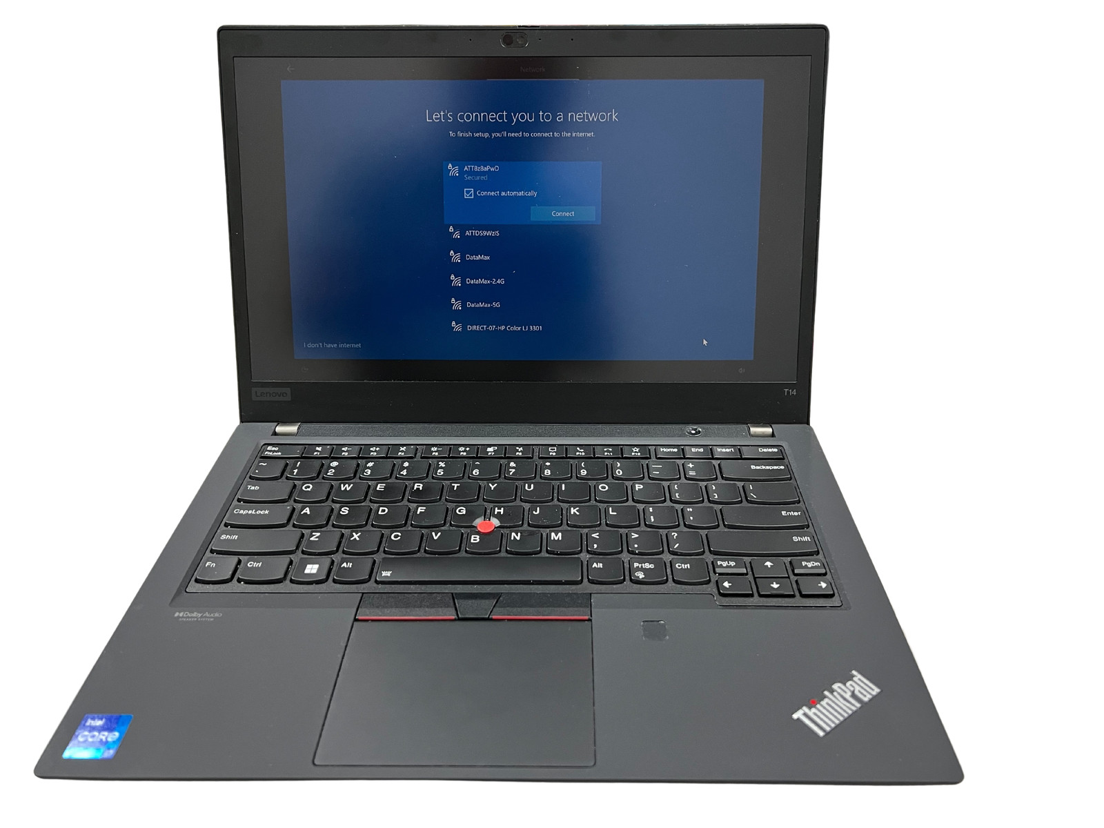 Lenovo ThinkPad T14 Gen 2 i7-1165G7 CPU 2.80GHz 16GB 512SSD 20W0