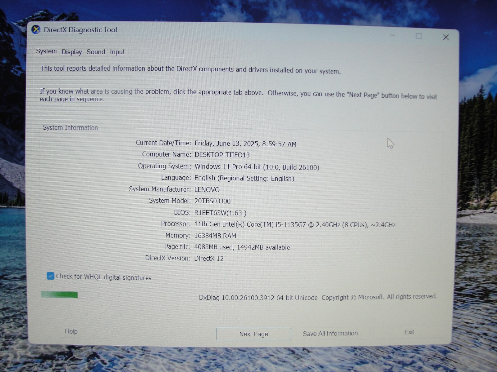 Lenovo ThinkPad E14 Gen 2 14” FHD Core i5-1135G7 2.4GHz 16GB 512GB SSD +Charger