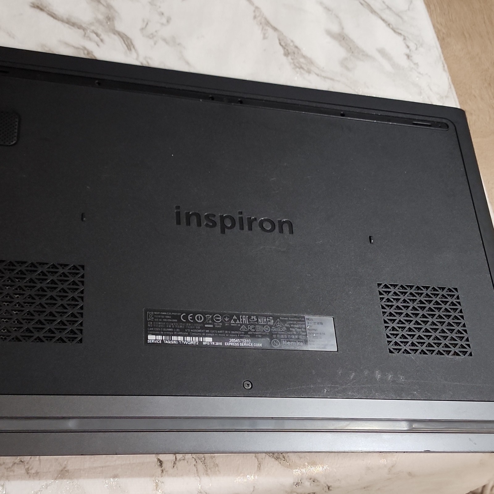 Dell Inspiron 15-15.9in Notebook/Laptop Black/Red for Casual Computing