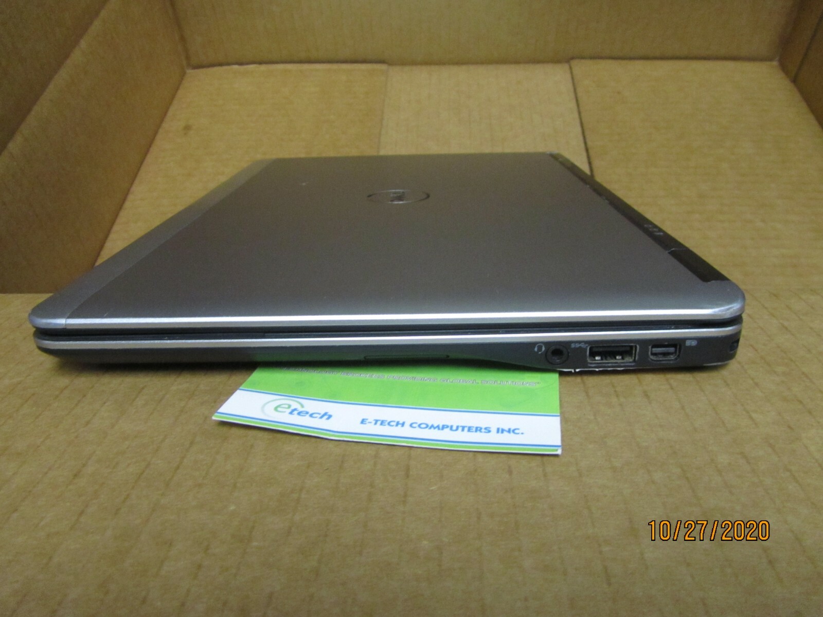 210-ABQV Dell Latitude E7240 i5-4310U 2.0GHz 4GB RAM 128GB SSD 12.5″ HD Win10