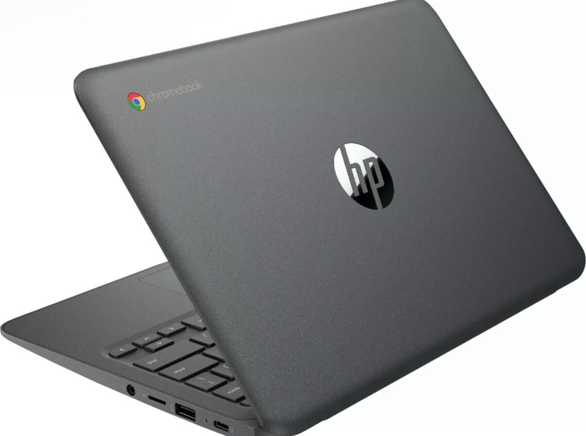 New HP Chromebook 11.6″ HD Intel Celeron N3350, 4GB RAM, 32GB eMMC, Chrome OS