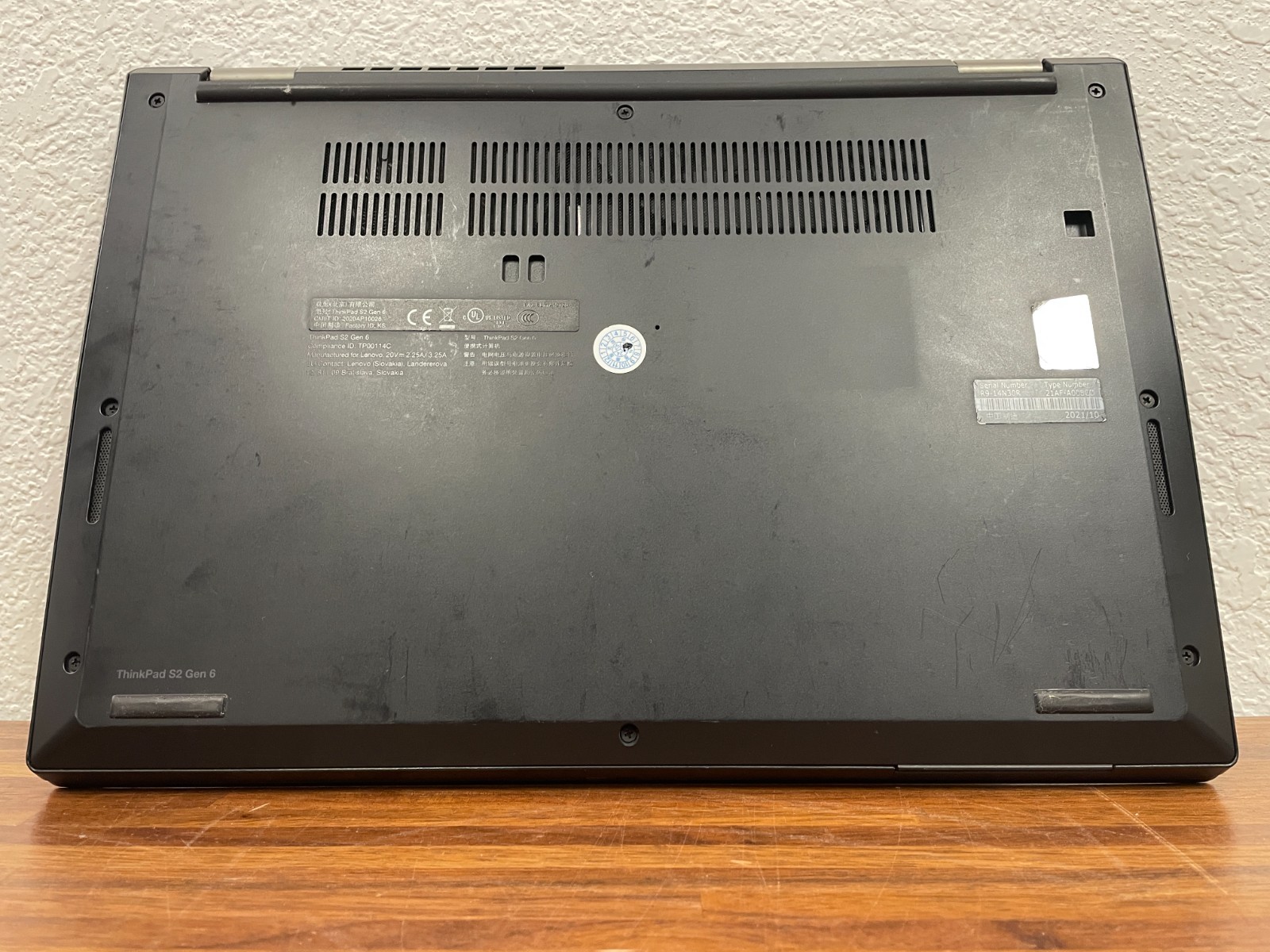 Lenovo ThinkPad S2 Gen 6 13″ Ryzen 5 5650U 16GB RAM 512GB SSD Win 11 Pro