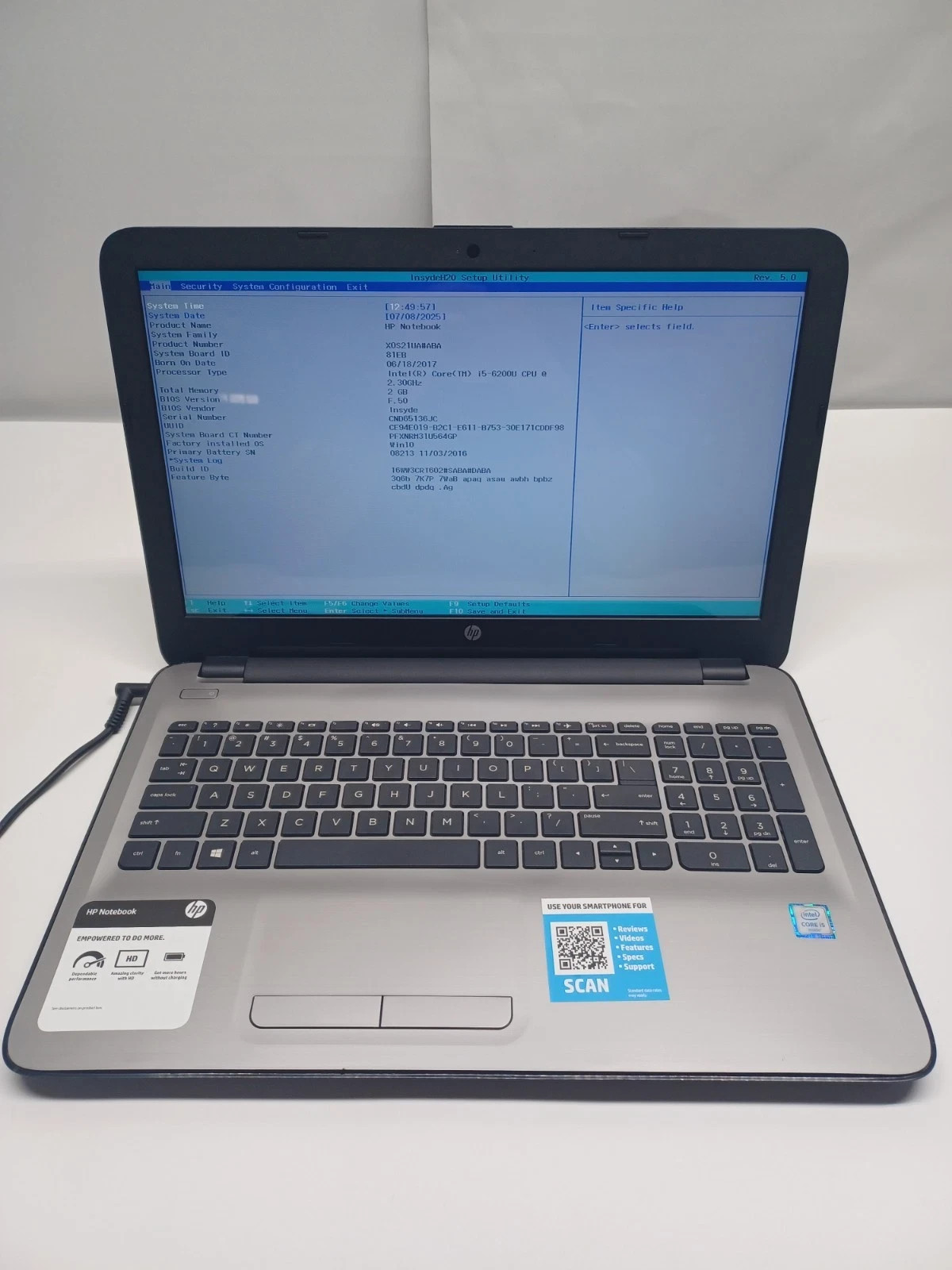 LOT OF 4 | Mixed HP Notebook Laptops