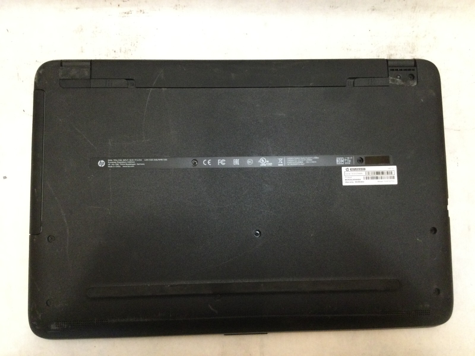 HP 250 G3 15.6″ / Intel Core i3-4005U / (POWERS ON/NO BOOT!) MR