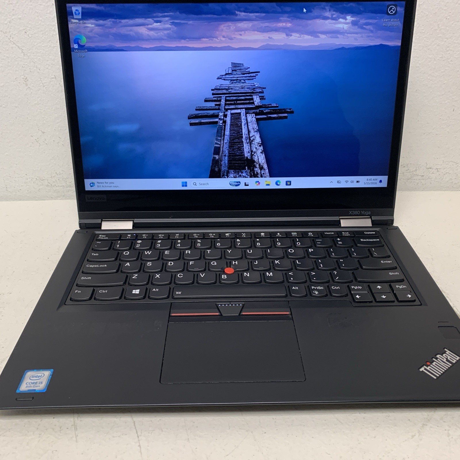 Lenovo ThinkPad X380 Yoga 2-in-1 Touch/Pen i5-8250 8GB RAM 256GB SSD Win11pro