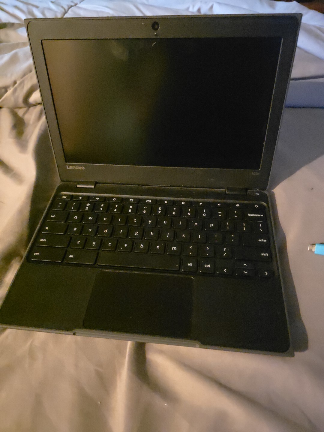 Lenovo Chromebook 100e (2nd Gen) 11.6″ 32GB, Black