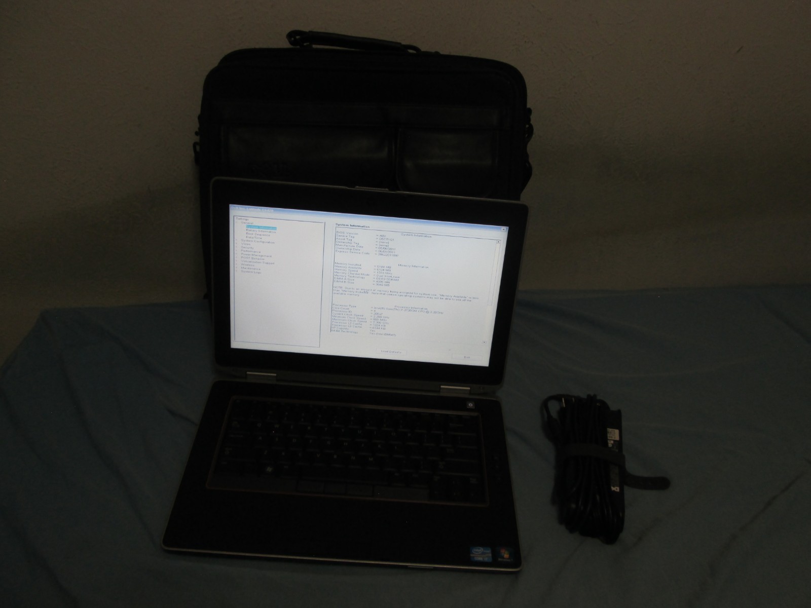 Dell Latitude E6420 Quad Core i7-2720QM, 2.2GHz,6GB RAM,500GB HD,Windows 11+Case