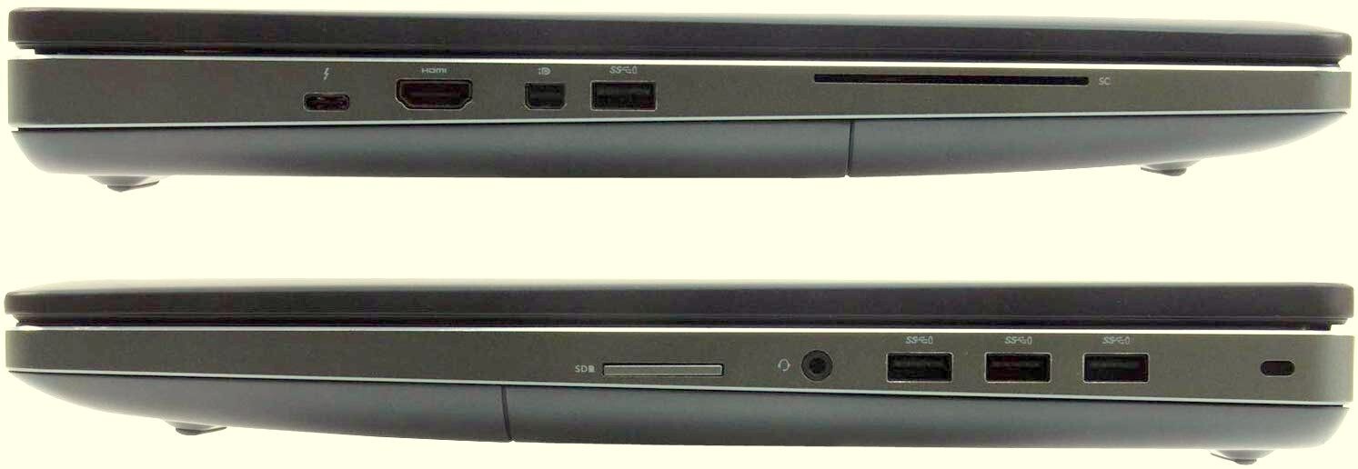 Workstation DELL 7720 i7-QUAD 6TB (NVMe + SSD) 64GB 17.3″ Quadro P5000 16GB Dock