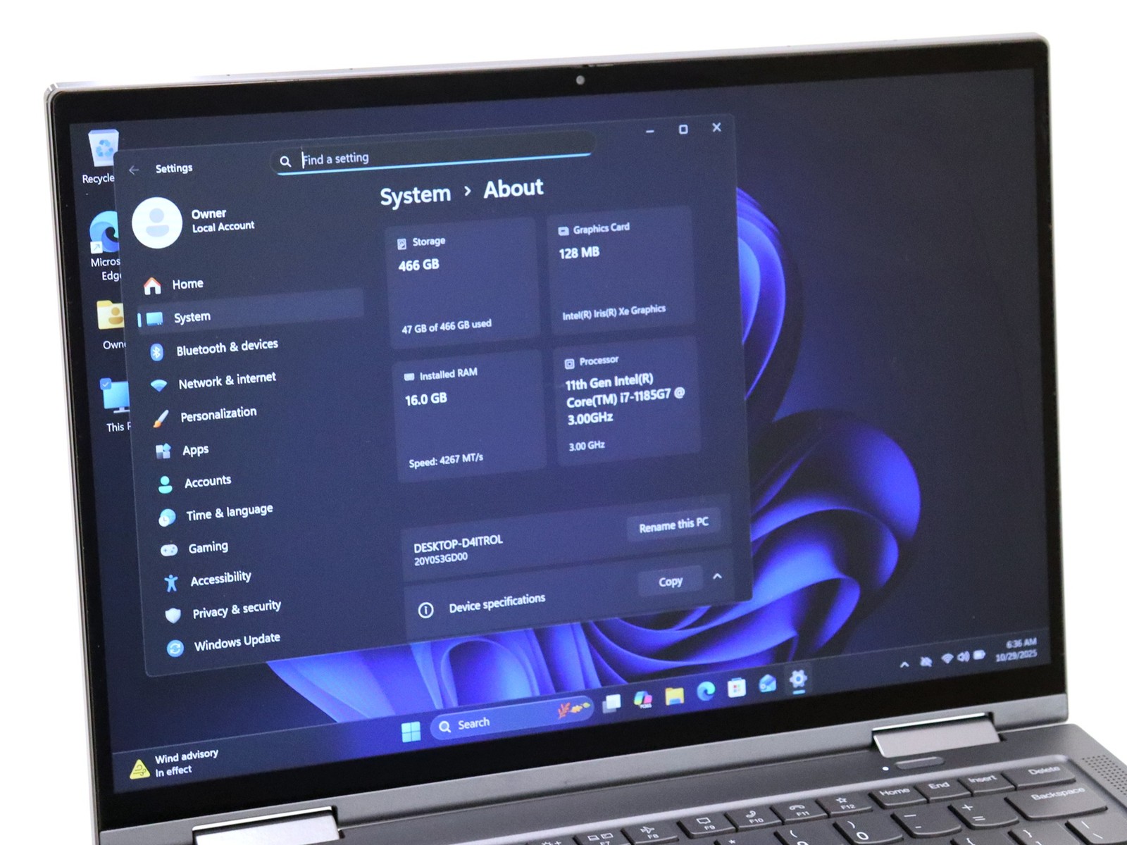 Lenovo ThinkPad X1 Yoga Gen 6 14.0″ Touch Intel i7-1185G7 16GB 500GB NVMe W11P