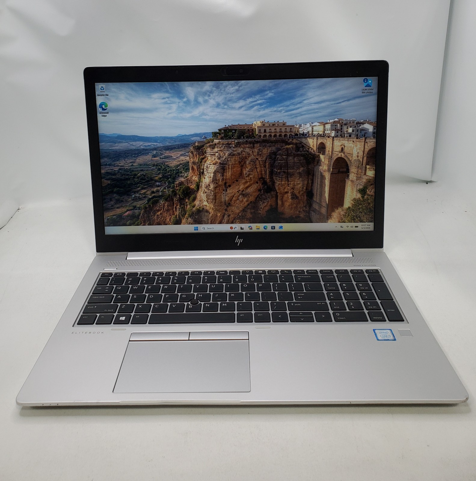 HP EliteBook 850 G5 Core i5-8250U @ 1.60GHz 8GB RAM 256GB SSD Windows 11 Pro
