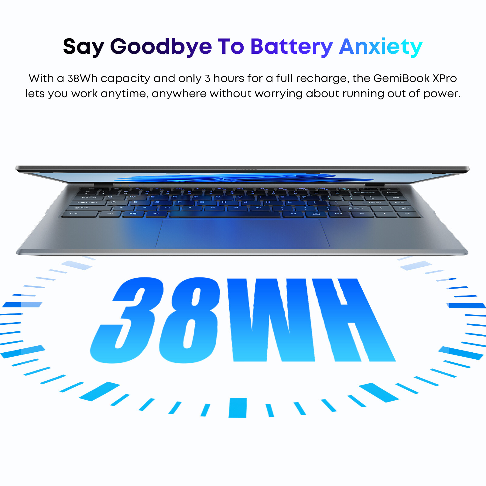 CHUWI GemiBook XPro 14.1in Windows 11 Laptop 3.4Ghz Intel N100 Quad Core 8G 256G