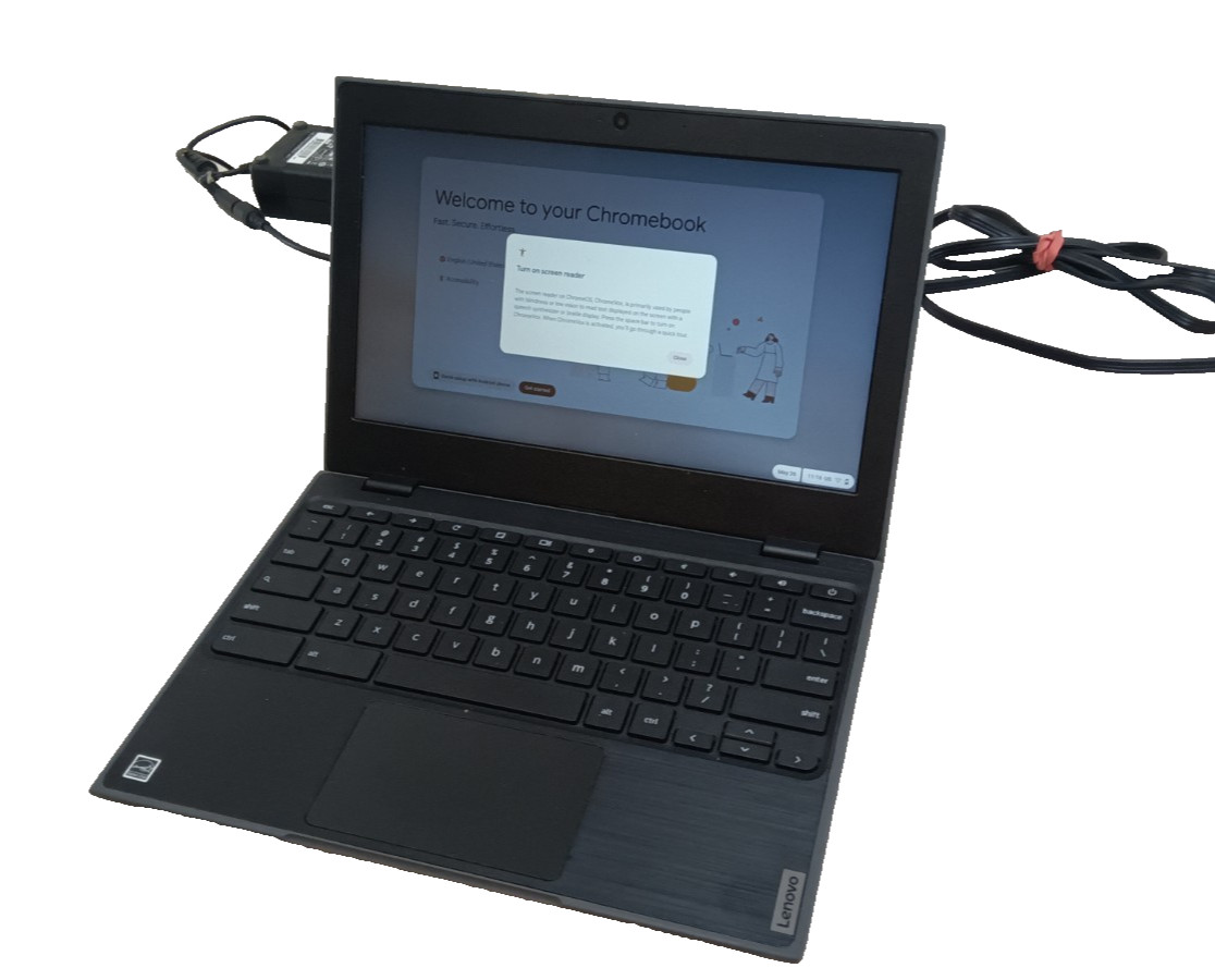 Lenovo 100e Chromebook 2nd Gen MTK 11.6″ 4gb ram 32gb SSD MT8173C Chrome OS