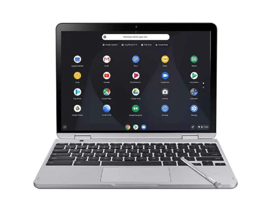 Samsung 12.2” Touchscreen Chromebook Celeron 64GB – Light Titan