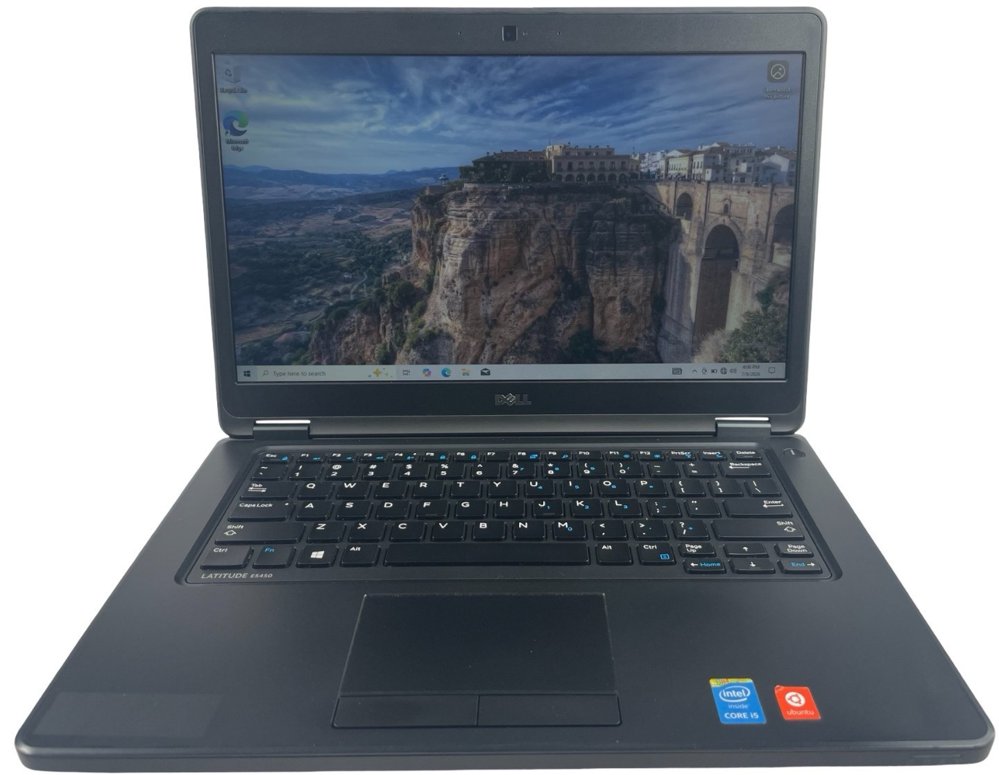 Dell Latitude E5450 Intel i5-5300U@2.30GHz 8GB RAM 128GB SSD Win. 10 Good bttry
