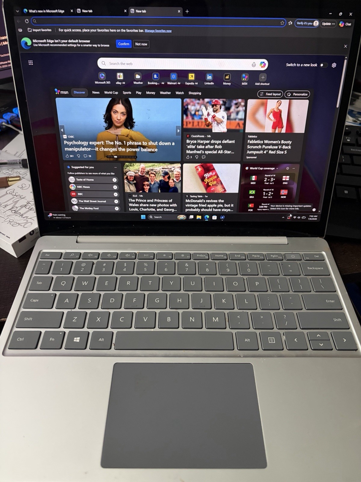Microsoft Surface Laptop 12.4″ i5-1035G1 1.0GHz 8GB RAM 100GB SSD