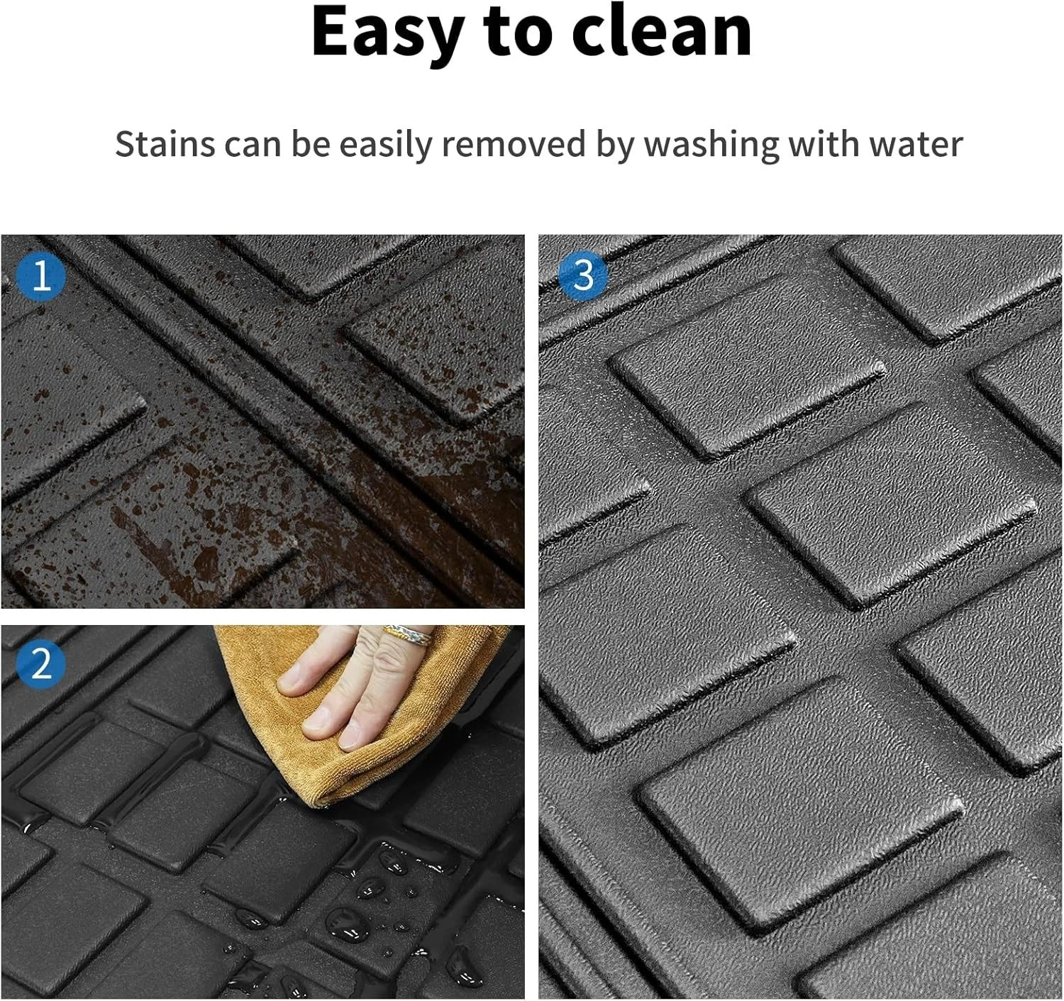 Custom for 2024 2025 2026 Toyota Land Cruiser/Lexus GX550 5 Seater Cargo Mats