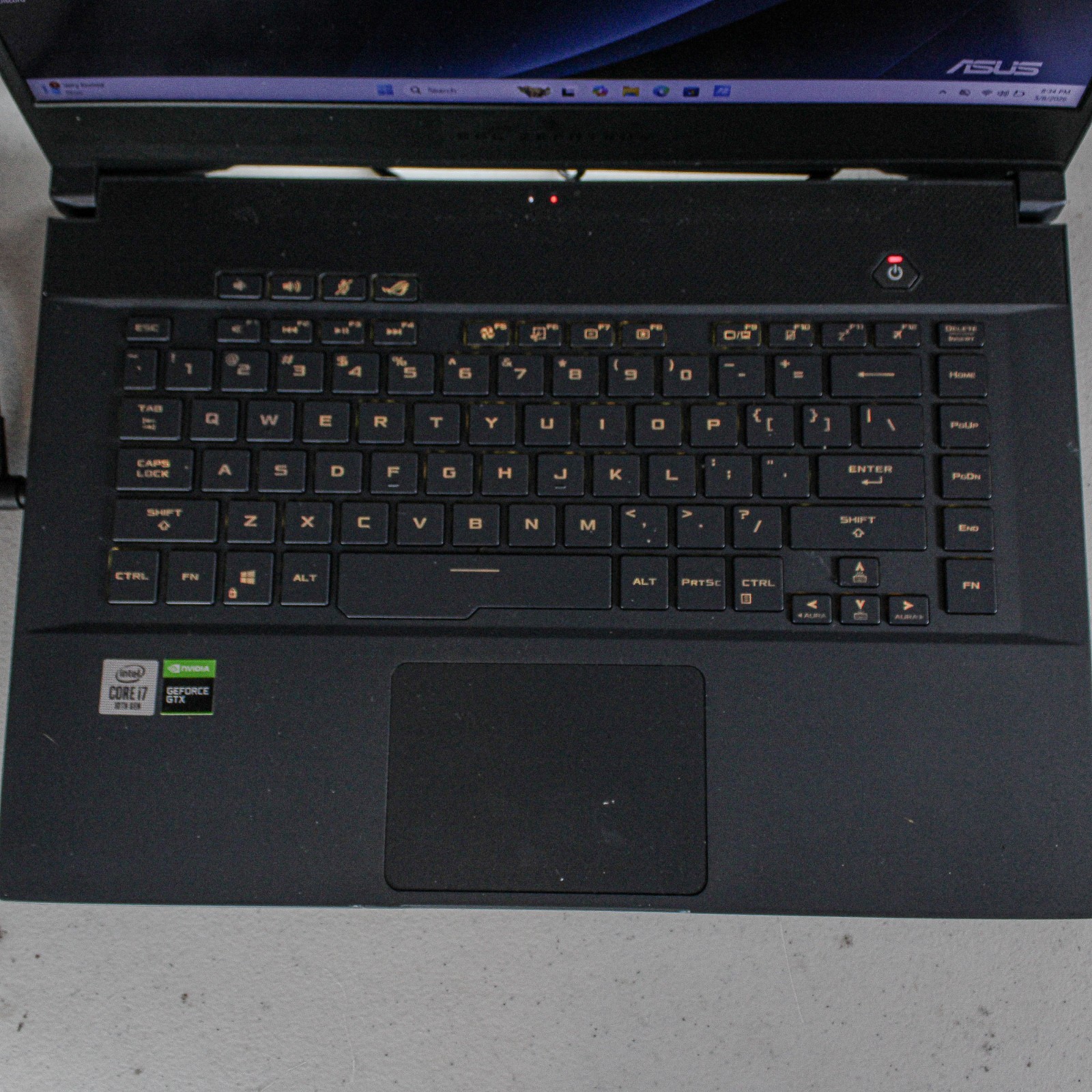 Asus ROG Zephyrus M15 GU502LU 15.6″ i7-10750H 2.6GHz 16GB RAM 512GB SSD 1660Ti