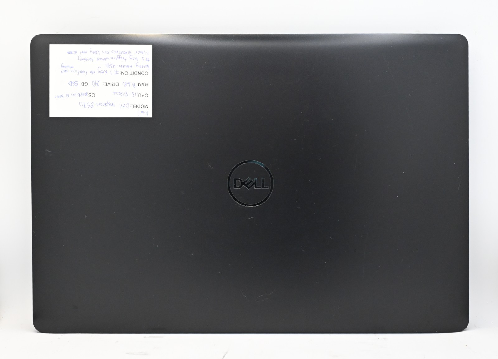 Dell Inspiron 15-5570 i3-8130u 2.2GHz 8GB RAM 240GB SSD Windows 10 Pro