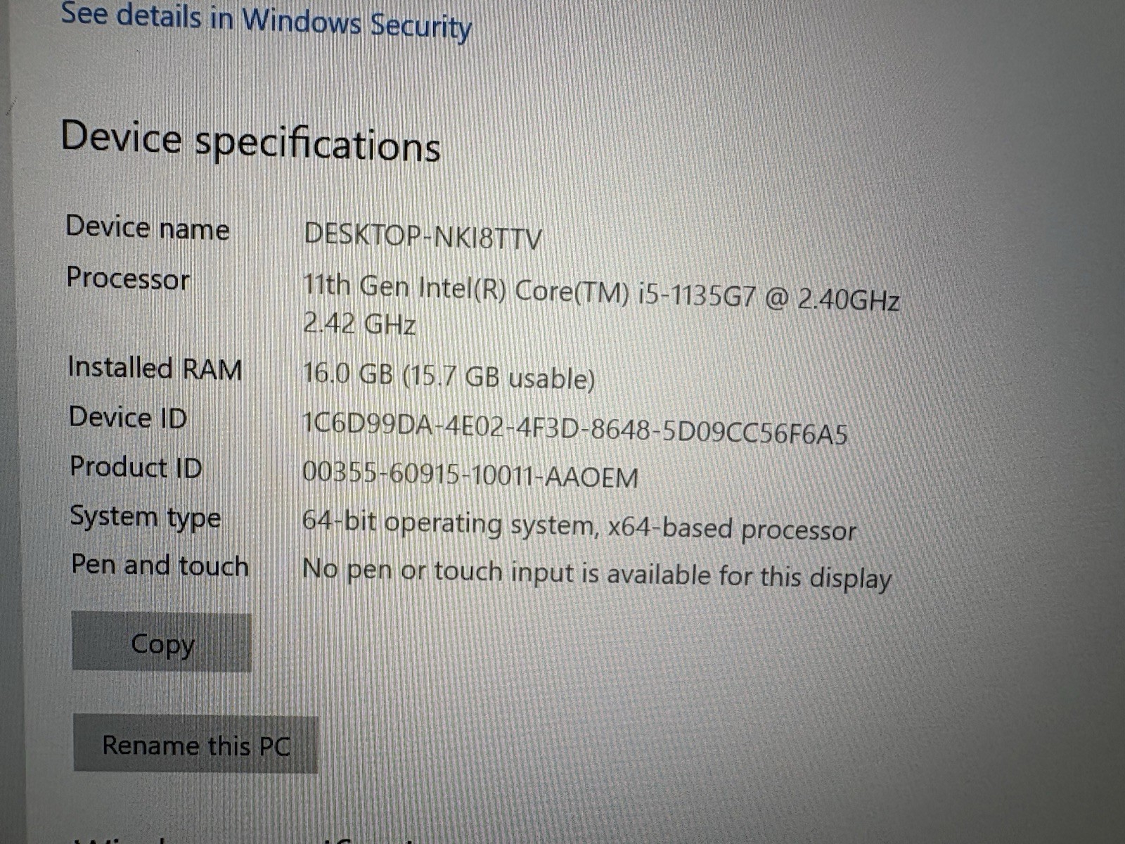 Dell Latitude 5430 Rugged 14″ Laptop i5-1135G7 16GB 512GB SSD Win10