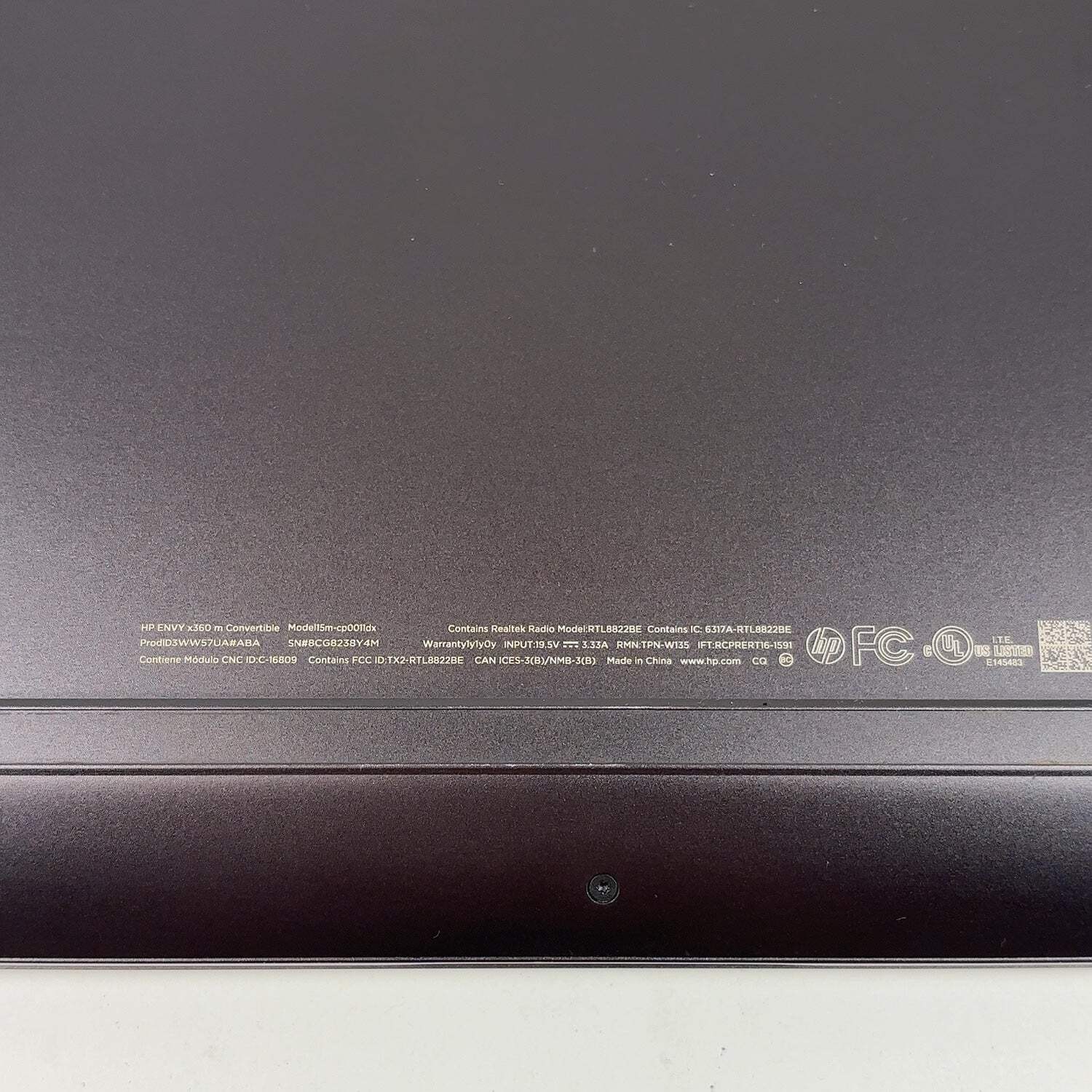HP Envy x360 15M-CP0011DX 15.6″ AMD Ryzen 5 2500U 2.0GHz 8GB RAM 128GB SSD