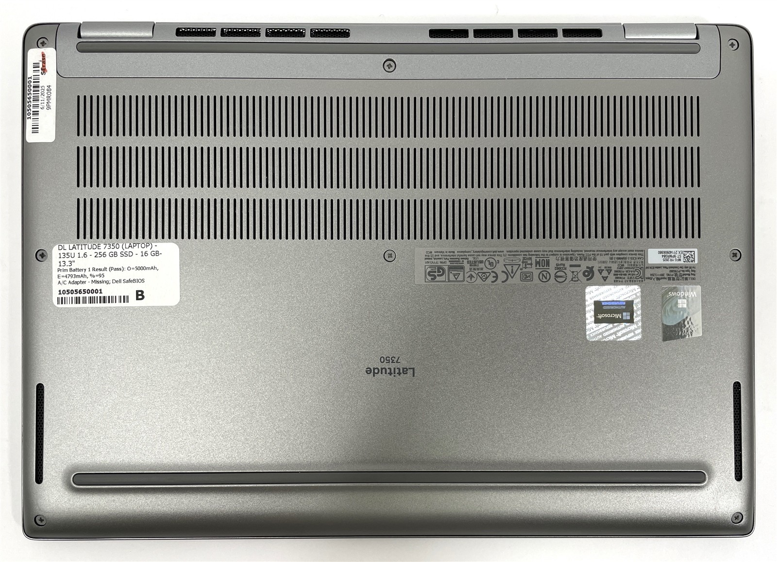 Dell Latitude 7350 Laptop Core Ultra 5 135U 256GB SSD 16GB RAM – Windows 11 Pro