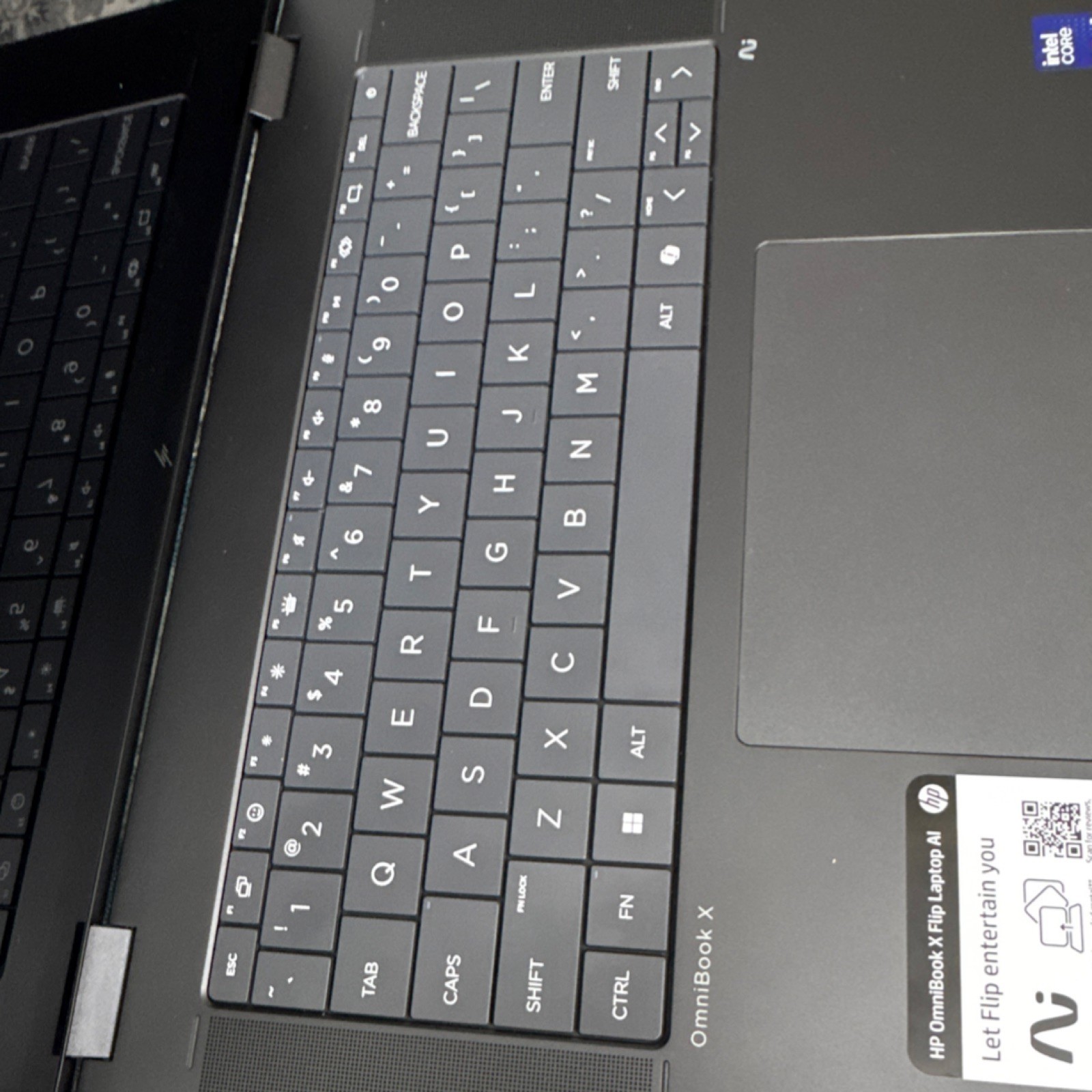 HP OmniBook X Flip AI 2-in-1 Laptop Intel Core Ultra 7 Black